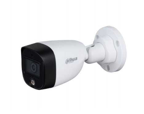 CAMARA/DAHUA/DH-HAC-HFW1209CN-A-LED/CMARA BULLET FULL COLOR 1080P/ LENTE DE 2.8 MM/ 106 GRADOS DE APERTURA/ MICRóFONO INTEGRADO/ LUZ BLANCA DE 20 MTS/ DWDR/ STARLIGHT/ IP67/ SOPORTA CVI/AHD Y CVBS