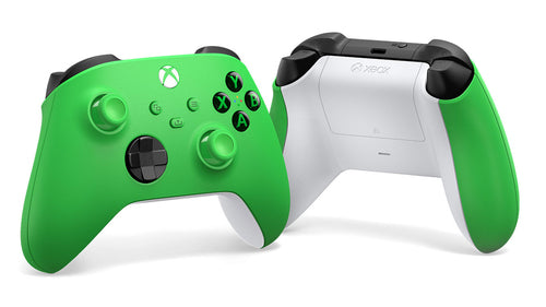 Control Microsoft Xbox Wireless Controller Interfaz Bluetooth/USB, Conectividad Inalámbrico y alámbrico, Color Verde, Blanco
