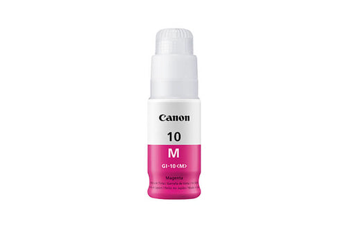 Botella de tinta Canon GI-10 Original Si, Magenta, 70 ml