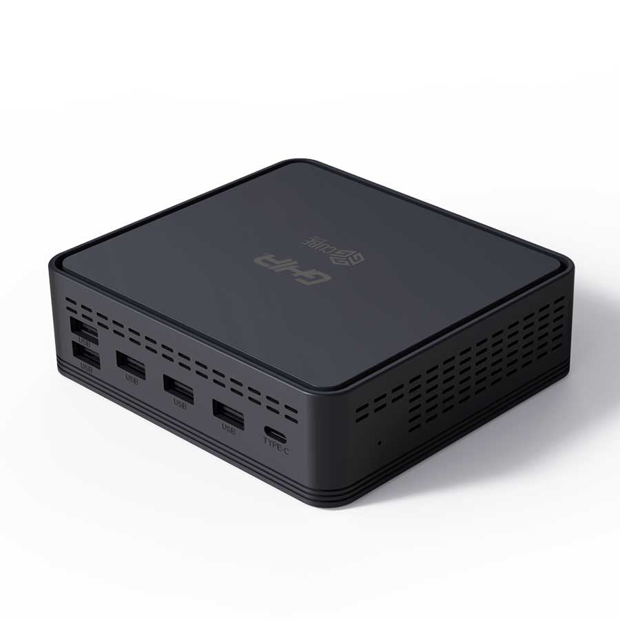 MINI PC GHIA GCUBE / INTEL CELERON N4020 DUAL CORE 1.10 GHZ / 4 GB / 128 GB SSD / WIFI-BT / WIN 11 PRO