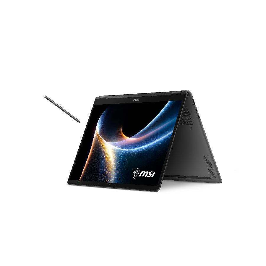 LAPTOP ULTRABOOK MSI PRESTIGE 14 FLIP AI+/ PANTALLA TOUCH 14 FHD / INTEL CORE ULTRA X7 358H HASTA 4.8GHZ / LPDDR5 32GB (NO UPGRADE) / 1TB SSD / WIN 11 PRO (COPILOT+ PC)