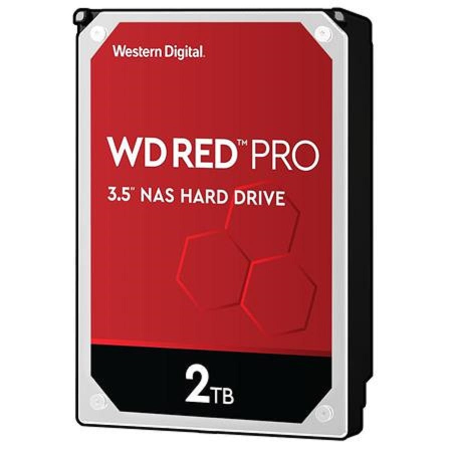 DISCO DURO INTERNO WD RED PRO 2TB 3.5 ESCRITORIO SATA3 6GB/S 64MB 7200RPM 24X7 HOTPLUG NAS 1-16 BAHIAS