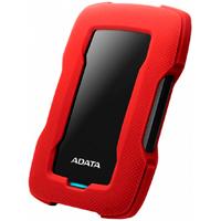 DISCO DURO EXTERNO ADATA HD330 1TB PORTATIL 2.5 USB 3.2 ROJO WINDOWS MAC LINUX CONTRAGOLPES SLIM
