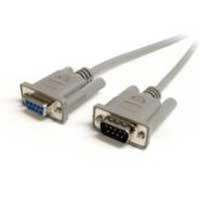 CABLE DE 1.8M DE EXTENSIÓN DB9 SERIE RS232 EGA MACHO A HEMBRA - EXTENSOR GRIS - STARTECH.COM MOD. MXT100