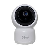 CAMARA MIRATI IP INALAMBRICA 2MP/ WIFI / PTZ PAN-TILT /1080P FULL HD / LENTE 3.6MM / P2P / AUDIO 2 VIAS / VISION NOCTURNA / ALMACENAMIENTO MICRO SD / SMART HOME