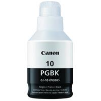 BOTELLA DE TINTA CANON GI-10PGBK NEGRA,RENDIMIENTO 8,300 PAGINAS,COMPATIBLE: G6010,G5010,GM2010