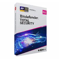 HP CONSUMO ANTIVIRUS BITDEFENDER TOTAL SECURITY LICENCIA DE 1 AÑO, 1 USUARIO, 3 DISPOSITIVOS