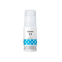 BOTELLA DE TINTA CANON GI-11C CYAN,RENDIMIENTO 7,700 PAGINAS,COMPATIBLE: G3160,G2160.