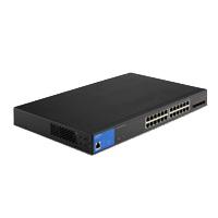 SWITCH LINKSYS LGS328MPC 24 PUERTOS ADMINISTRABLE POE GE 4 10G SFP 410W