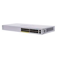SWITCH CISCO BUSINESS CBS 24 PUERTOS 10/100/1000 GIGABIT, NO ADMINISTRABLE, POE, 32 GBIT/S