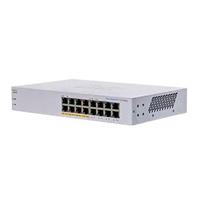 SWITCH CISCO BUSINESS CBS, 16 PUERTOS 10/100/1000 GIGABIT, NO ADMINISTRABLE, POE, 32 GBIT/S