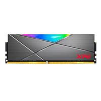 MEMORIA ADATA UDIMM DDR4 8GB PC4-28800 3600MHZ CL18 1.35V XPG SPECTRIX D50 RGB GRIS CON DISIPADOR PC/GAMER/ALTO RENDIMIENTO