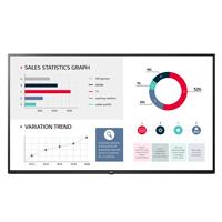 MONITOR SEÑALIZACION DIGITAL LG CON PANEL IPS UHD DE 43 PULGADAS, 300 NITS DE BRILLO PARA USO 16/7 CON PLATAFORMA DE SEÑALIZACIN WEBOS 4.0, CON ALTAVOZ INTEGRADO CONECTIVIDAD 3 HDMI, 2 USB