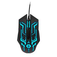 MOUSE GAMER ALAMBRICO USB RGB VORTRED BY PERFECT CHOICE NEGRO