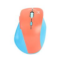 MOUSE INALÁMBRICO ERGONÓMICO THUMB PERFECT CHOICE AZUL/MAMEY