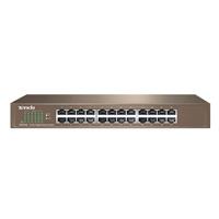 SWITCH TENDA TEG1024D 24 PUERTOS RJ45 DE 10/100/1000 MBPS CON NEGOCIACION AUTOMATICA , VELOCIDAD DE TRANSMISION DE HASTA 2000 MBPS EN DUPLEX COMPLETO, REENVIO A VELOCIDAD DE CABLE EN TODOS LOS PTOS.