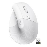 MOUSE LOGITECH LIFT VERTICAL ERGO OFF WHITE OPTICO MULTI DISPOSITIVOS USB LOGI BOLT Y BLUETOOTH PARA PC/APPLE MACOS 10.15 O POSTERIORES Y WINDOWS® 10, 11, O POSTERIORES