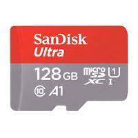 MEMORIA SANDISK 128GB MICRO SDXC ULTRA 140MB/S CLASE 10 C/ADAPTADOR