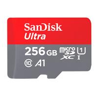 MEMORIA SANDISK 256GB MICRO SDXC ULTRA 150MB/S CLASE 10 C/ADAPTADOR