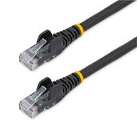 CABLE ETHERNET CAT 6 DE 3 METROS - LSZH - CABLE DE RED PATCH CAT6 UTP RJ45 POE DE 100W 10 GBE SIN ENGANCHES NEGRO, ETL - STARTECH.COM MOD. N6LPATCH3MBK