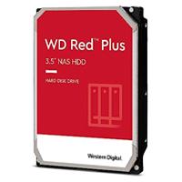 DISCO DURO INTERNO WD RED PLUS 6TB 3.5 ESCRITORIO SATA3 6GB/S 256MB 5400RPM 24X7 HOTPLUG NAS 1-8 BAHIAS