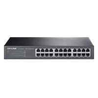 SWITCH | TP-LINK | TL-SG1024D | 24 PUERTOS RJ45 GIGABIT 10/100/1000 | NO ADMINISTRABLE |PARA ESCRITORIO O RACK 13 PULGADAS