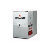 BOBINA,INTELLINET,704830, CAT 5E CCA UTP 100M MULTIFILAR GRIS