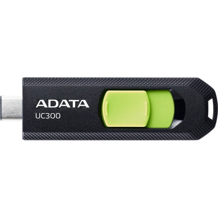 MEMORIA ADATA 32GB USB TIPO C UC300 RETRACTIL NEGRO VERDE
