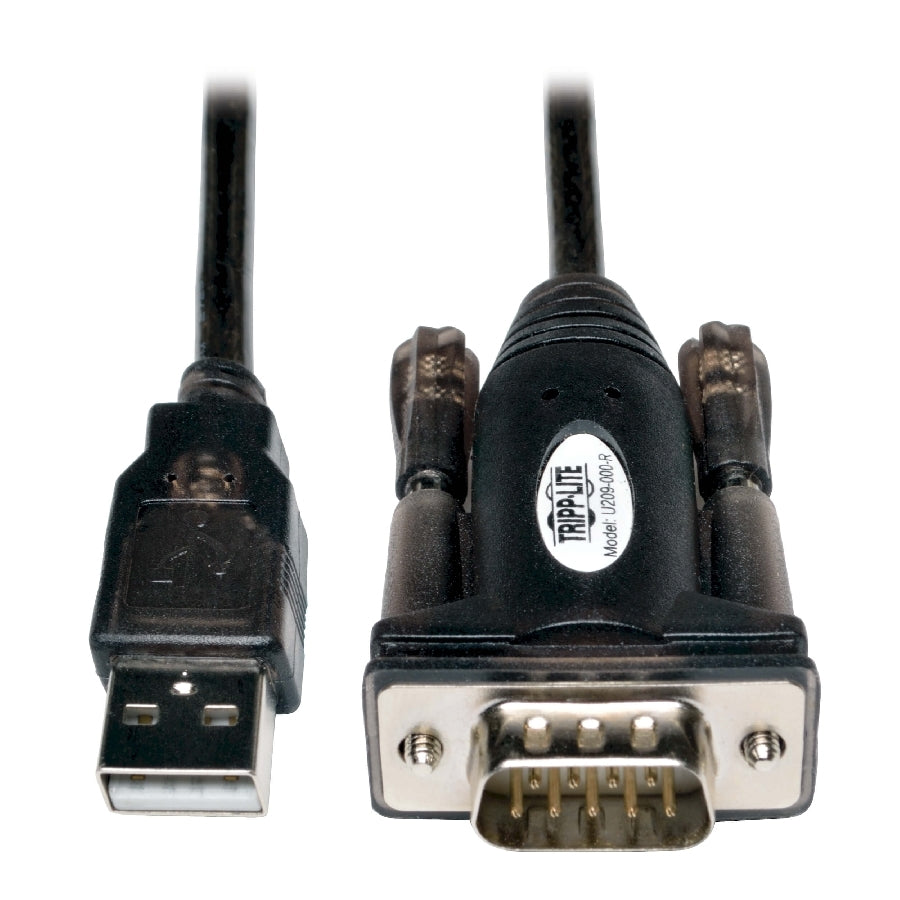 CABLE ADAPTADOR DE USB TRIPP LITE U209-000-R  CABLE ADAPTADOR DE USB-A A SERIAL RS232 (DB9) - (M/M), 1.52 M [5 PIES] HASTA 3 AñOS DE GARANTIA.