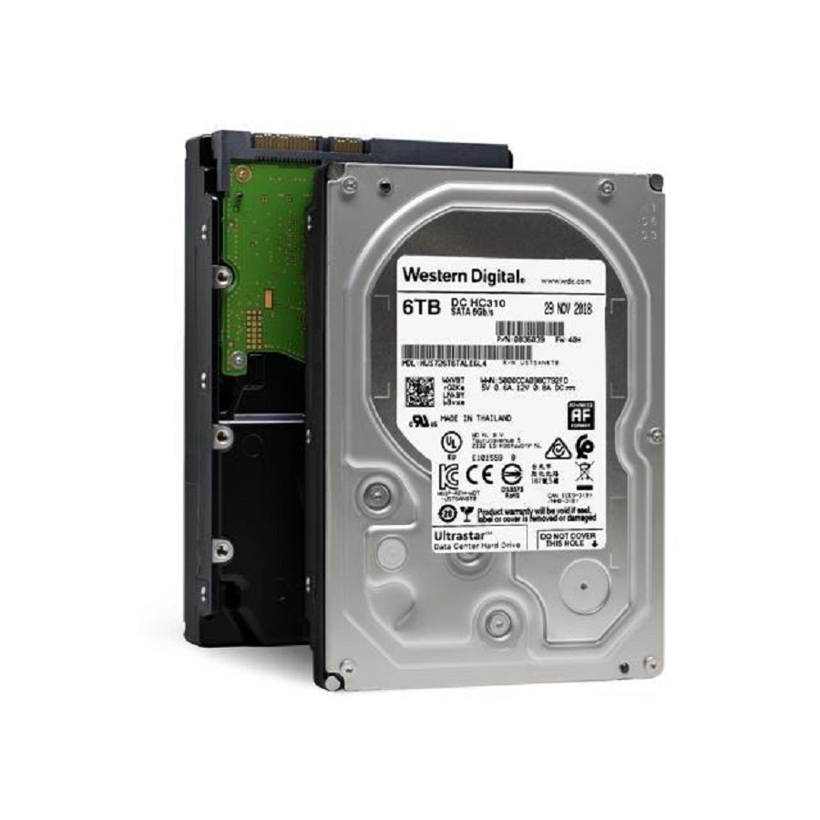 DISCO DURO INTERNO WD ULTRA STAR 6TB 3.5 ESCRITORIO SATA3 6GB/S 256MB 7200RPM 24X7 SERVER DATACENTER DVR NVR